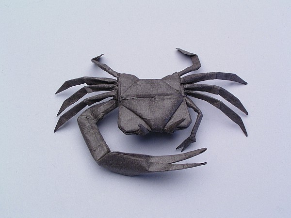 Origami Fiddler Crab (opus 446): Robert J. Lang (2004) image